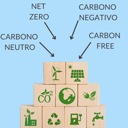 QUAL A DIFERENÇA ENTRE NET ZERO, CARBONO NEUTRO, CARBONO NEGATIVO, CARBON FREE?